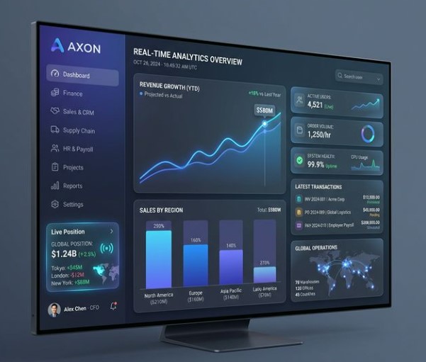 AXON Dashboard Preview